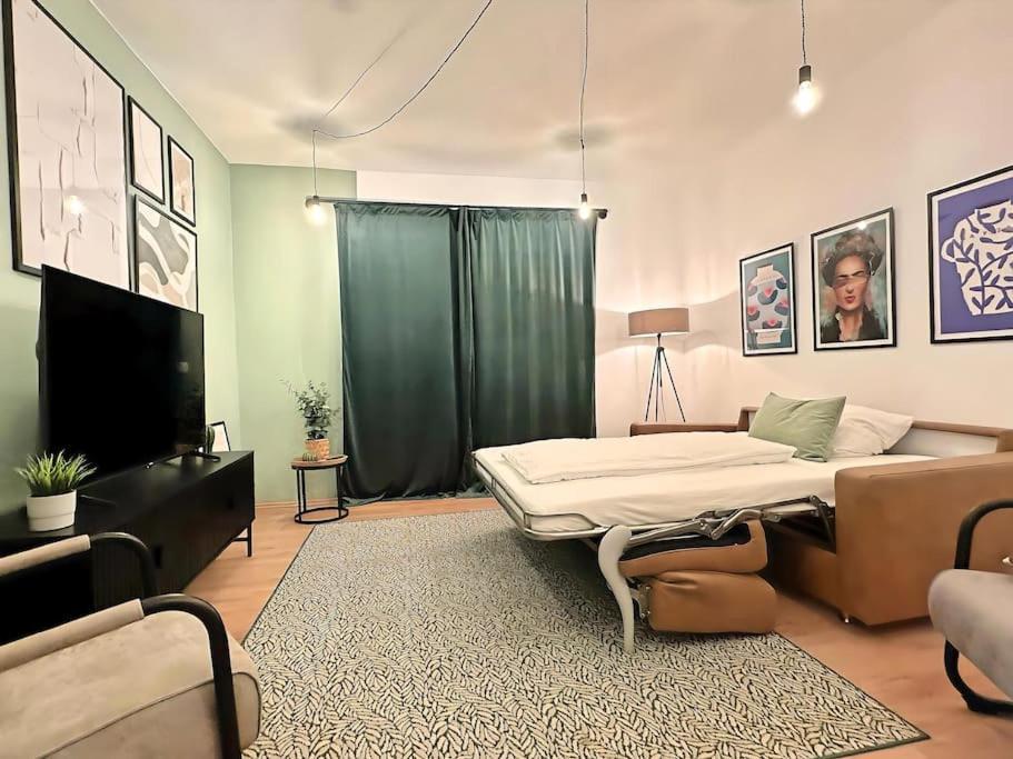 Urban & Chic: 2Bdr, Parkplatz Appartement Witten Buitenkant foto