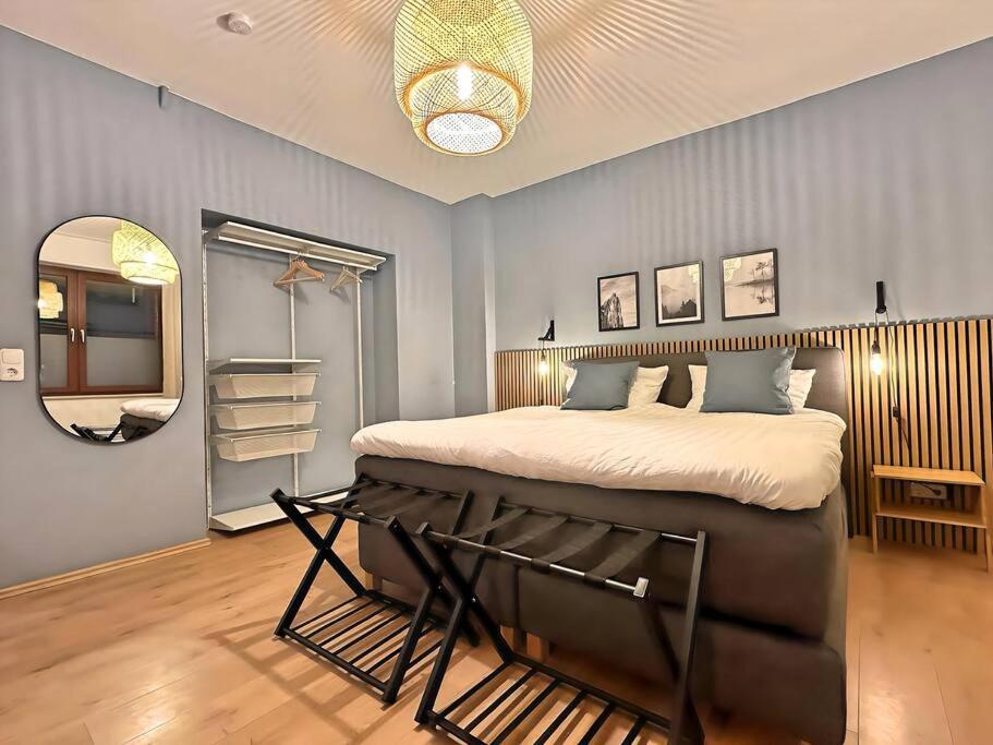 Urban & Chic: 2Bdr, Parkplatz Appartement Witten Buitenkant foto